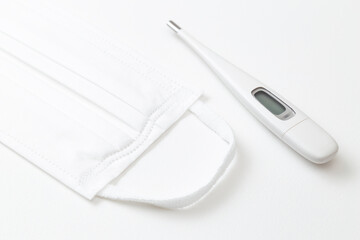 マスクと体温計