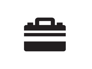 Line Art Toolbox Icon in Minimalist Vector Design  