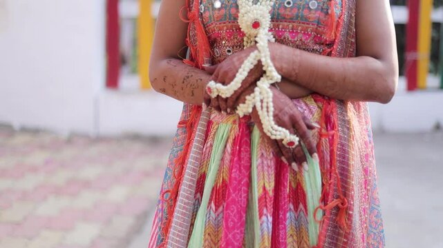 Haldi Bride Ornamaents Indian Ceremony