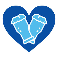 Love Icon Set Multiple Style Collection