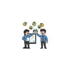 Businessmen Shaking Hands