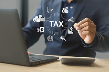  Tax payment deduction planning, financial cost reduction, and income tax optimization management. Calculating income and expenses 