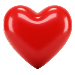 A glossy red heart graphic (2)