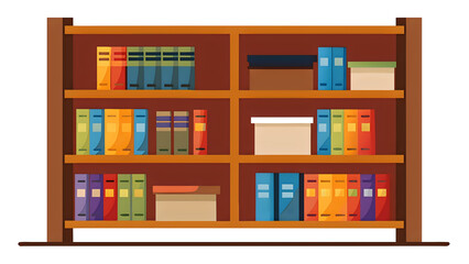 bookshelf with books