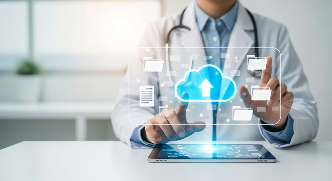 Cloud Healthcare A Doctor's Touch on Secure Data and Virtual Medical Solutions in Health Technology