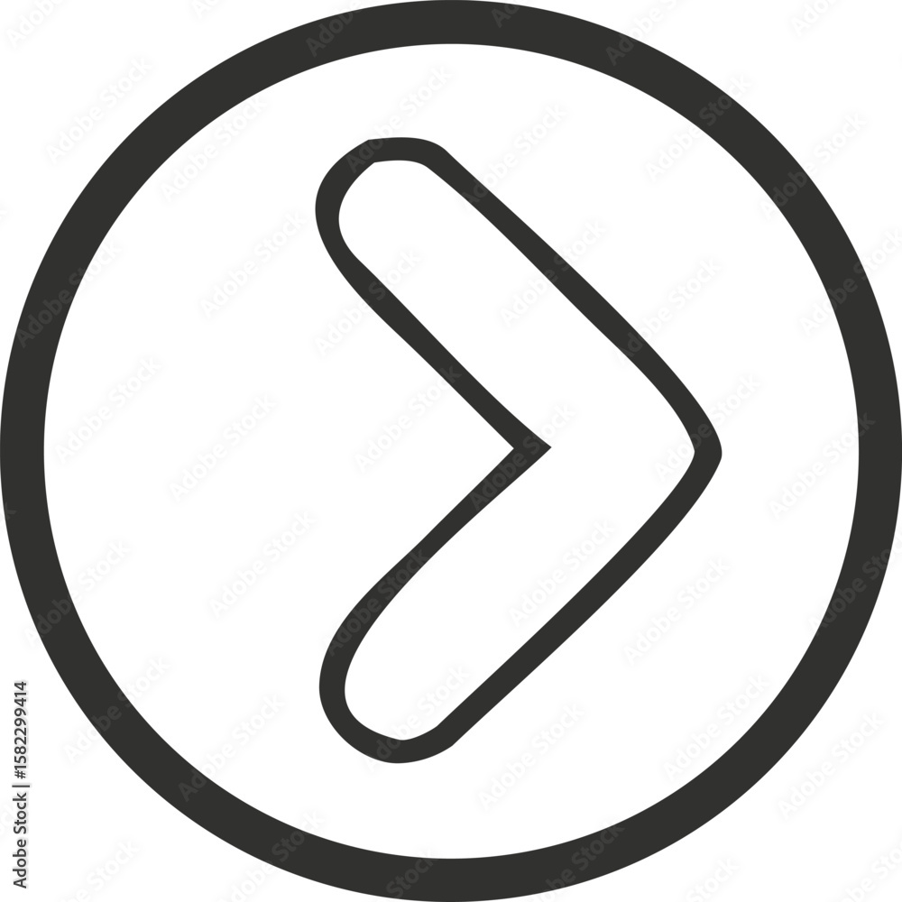 Poster arrow of progression: a modern minimalist design showcases an arrow pointing to the right, enclosed 