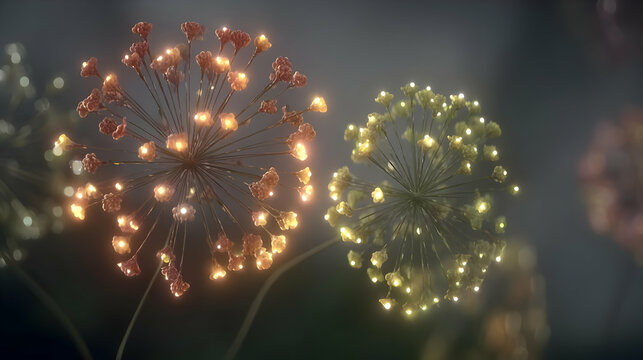 with bright neural branches and radiant data flowing through organic structures