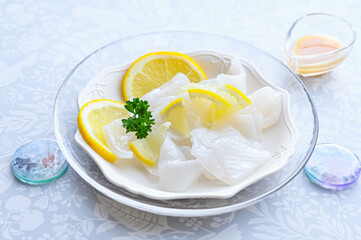 レモン風味の刺身こんにゃく