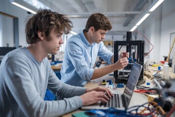 Collaborative engineering: teenagers design and build using 3D printing technology