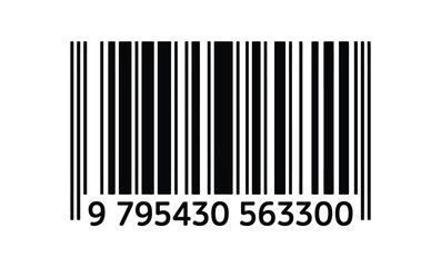 White Barcodes collection in black background. Code information, QR, store scan codes. Types of barcodes Vector Illustration. Pro Vector
