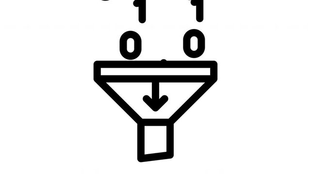 filter minimalist line animation