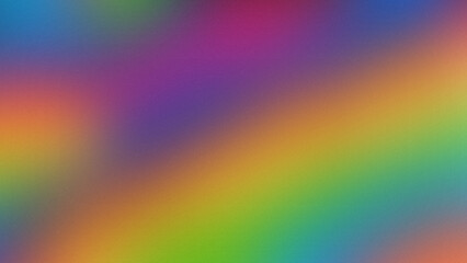 Photo of a vibrant rainbow gradient texture creates a colorful abstract background