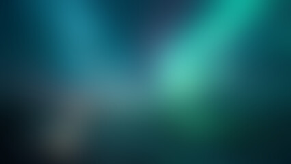 Photo of a smooth, blurred abstract background with shades of blue and green gradients