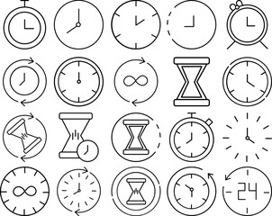 Time and Clock Icon
