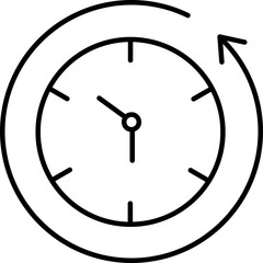 Time and Clock Icon
