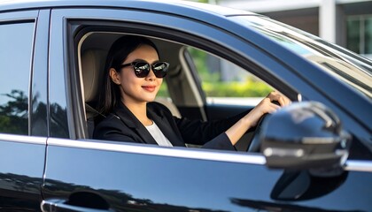 Woman driving a car (1)