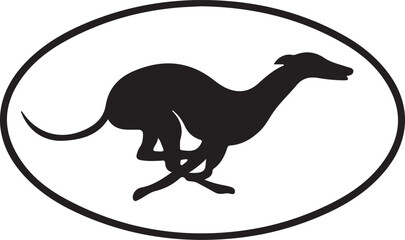  greyhounds dog  black and white drawing of a dog with a ball in its mouth