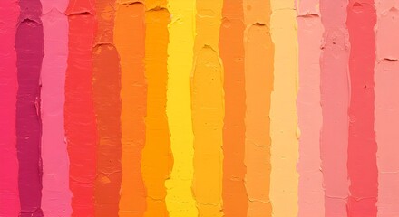 Vibrant Vertical Paint Swatches: Colorful Abstract Texture for Artistic Backgrounds
