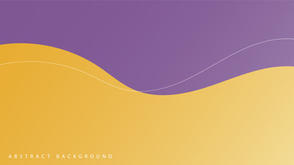 Abstract modern yellow and purple background. vector.