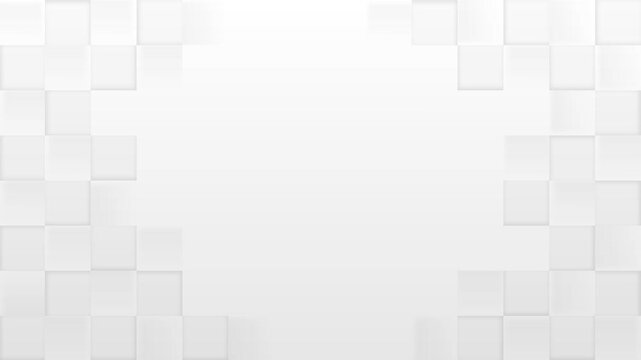 Abstract background animated square grid box pattern modern and futuristic style