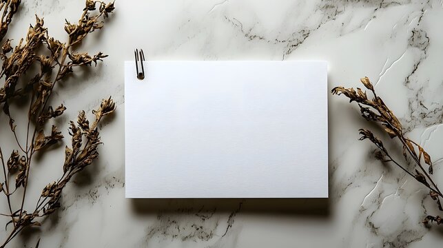 Blank white card clipped to a whiteboard with career goals and milestones