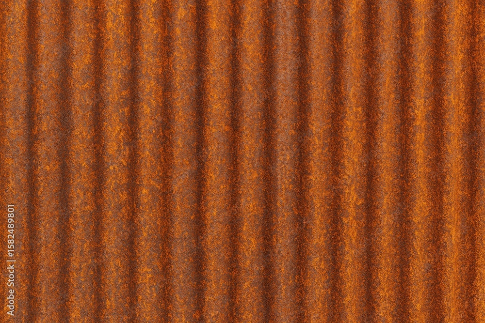 Poster rusty zinc surface with ample space for additional content