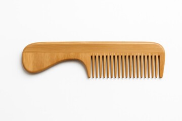Handcrafted wooden hairbrush for gentle styling