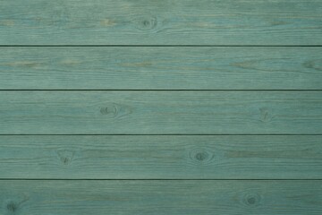 Obraz premium Blue and green hues on a wooden surface