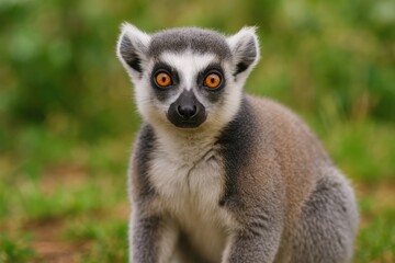 Wild Lemur in its Natural Habitat