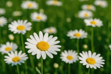 Obraz premium The stunning appearance of wild chrysanthemum flowers