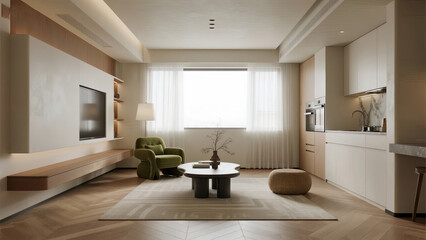 Fototapeta premium modern kitchen interior