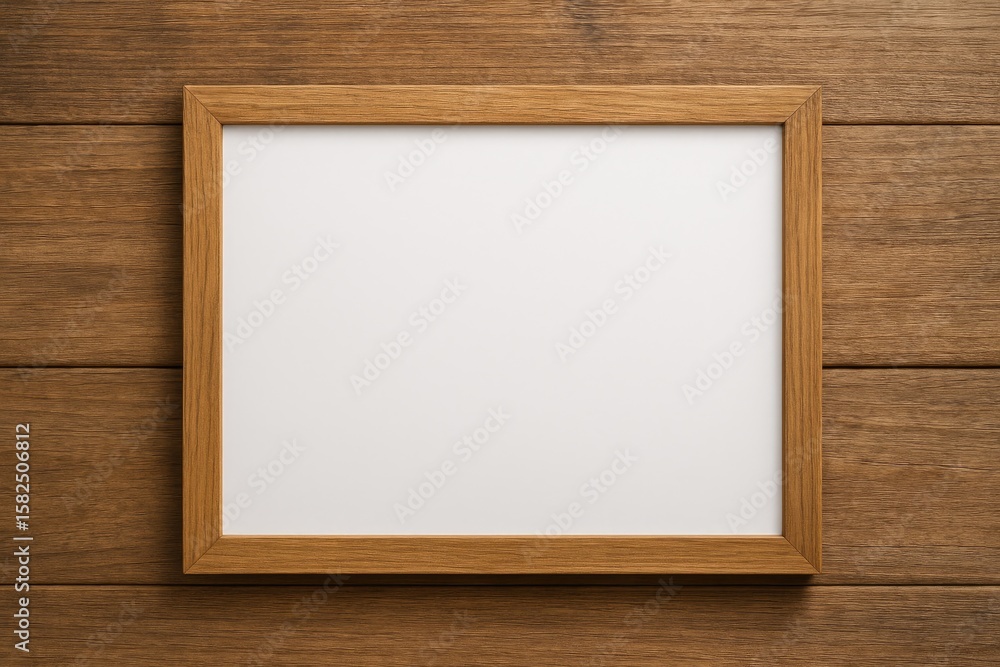 Poster note board placed on a table surface