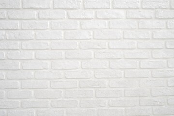 Fototapeta premium Background featuring a white brick wall texture