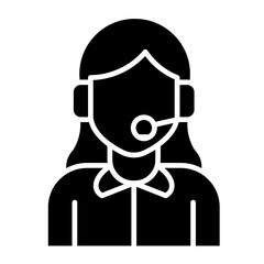 Call Center  Icon Element For Design