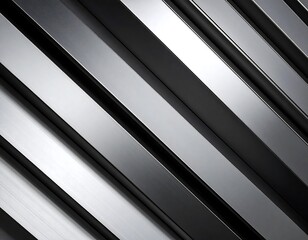 Obraz premium Metallic diagonal lines