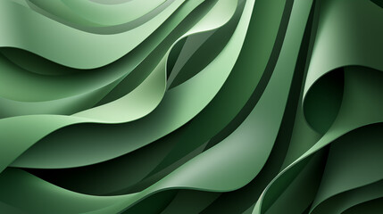 Musical background, abstract banner for world jazz day in green color