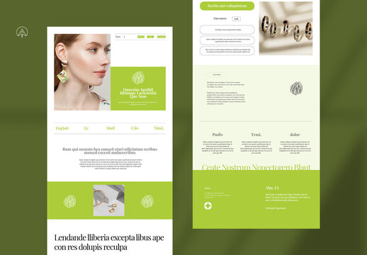 Green Addition Newa Letter Template