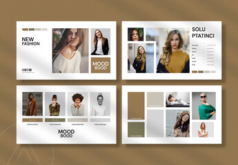 New Fashion Mood Board Template