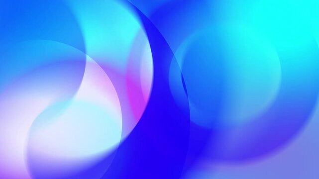 Abstract creative motion curve stripe glowing neon light colorful gradient background. Video animation Ultra HD 4k footage.
