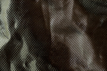Gray glossy bubble thermal background with embossing and folds for backdrops