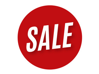 red sale labels