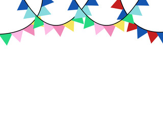 colorful ribbons on white backgroundcolorful ribbons on white background