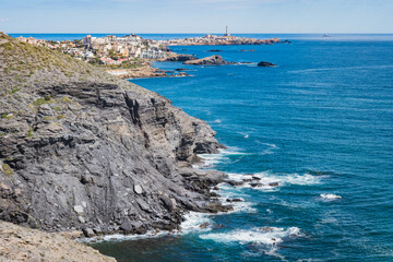 Landscape Near Cabo de Palos (Cartagena, Spain)