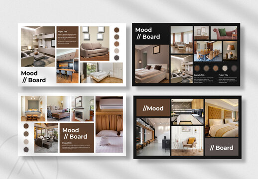 Interior Mood Board Template