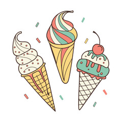 ice cream cone
