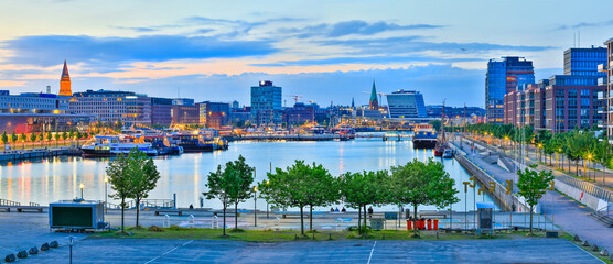 Panorama Hafen Kiel