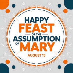Happy Feast of the Assumption Mary August 15 image