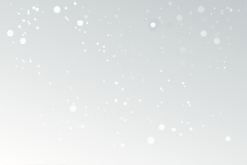 Subtle White Bokeh Lights on a Light Gray Gradient Background for a Soft and Elegant Feel