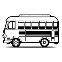 bus vector illustration