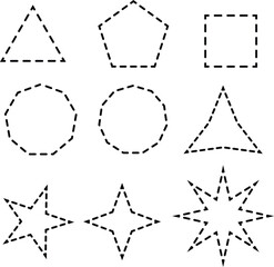 Abstract geometric composition featuring vibrant color gradients and clean lines suitable for modern graphic design projects and digital illustrations